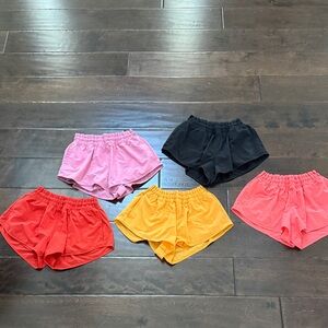 Lot of 5 Aerie Offline Low Rise Shorts with Bike Short Liner Small